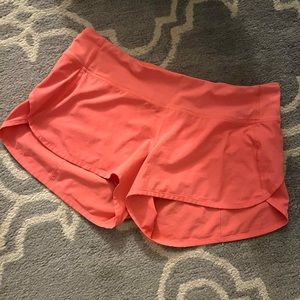 - Lululemon Speed Up Mid Rise Shorts